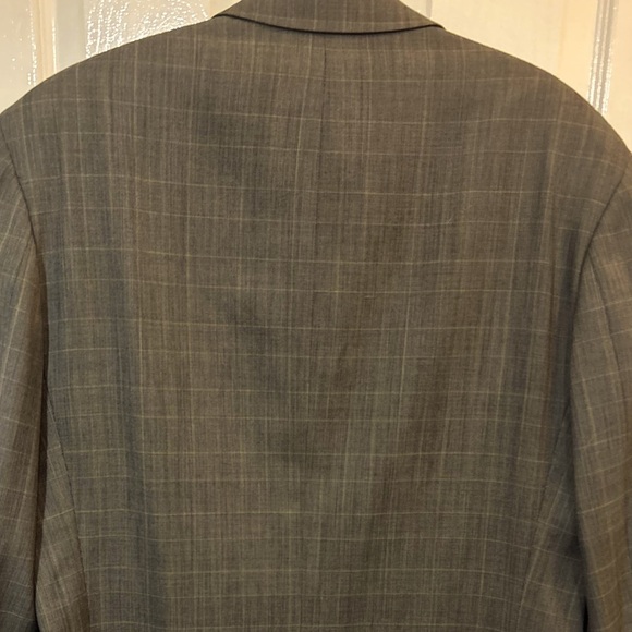 💫VINTAGE Hugo Boss Al Capone Catania 100% Virgin Wool Checked Men’s Suit - Picture 4 of 15